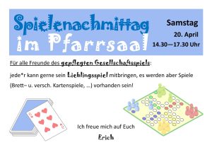 Spielenachmittag