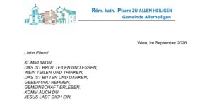 EK 2027 – Einladung zum Elternabend